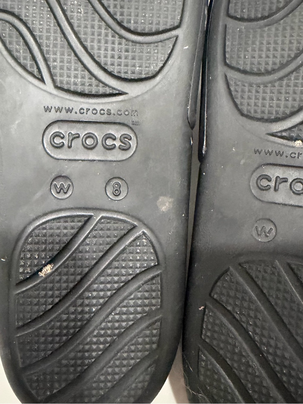 CROCS Black Slide Sandals - Picture 4 of 4